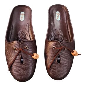 OKA b. Gabby Hot Chocolate/Bamboo Tassels SIZE 6‎